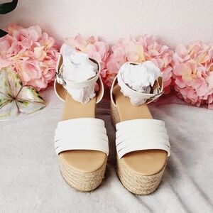 𝅺YOKI Harmony Women's Comfort Wedge Sandal Size: 8